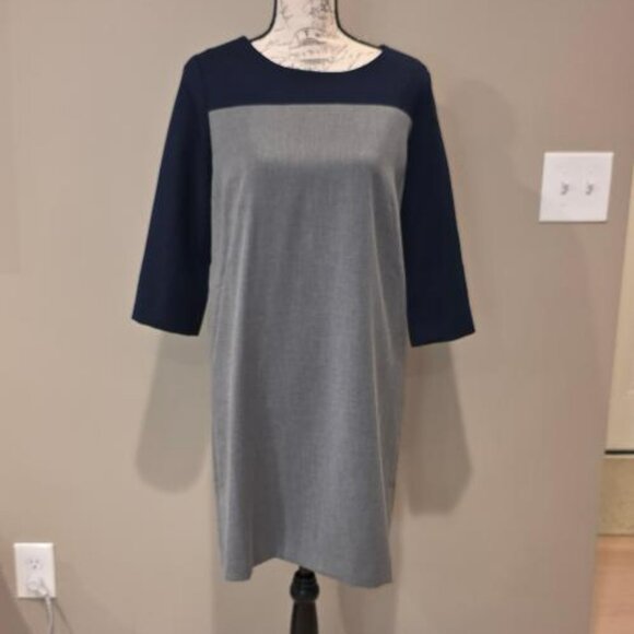 NWT Gap Color Block Shift Dress Size 8 - Picture 4 of 4